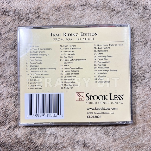 Spook Less Sound Conditioning Trail Riding Edition CD - Picture 2 of 3